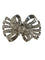 Boucles d'oreilles Broche double clip en or gris 18 carats et diamants 58 Facettes 1064033