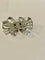 Boucles d'oreilles Broche double clip en or gris 18 carats et diamants 58 Facettes 1064033
