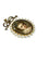 Pendentif Cécile Villeneuve - Pendentif médaillon portrait en cristal de roche, perles 58 Facettes