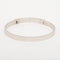 Bracelet Hermès - Bracelet Collier de chien en or blanc 18 ct et saphir rose 58 Facettes