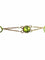 Bracelet Les Petits Acrostiches - Bracelet en or jaune 18k avec péridot 58 Facettes