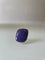 Bague 56 Bague en or jaune 18 carats avec améthyste 58 Facettes