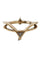 Bague 57 Bague en or jaune 14 carats avec diamant taille trillion 58 Facettes