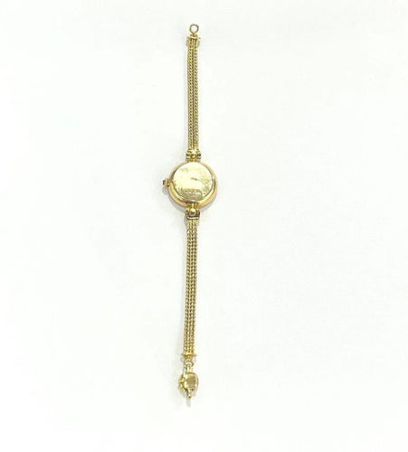 Montre A. Barthelay - Montre femme en or jaune 18 carats diamants et rubis 58 Facettes R6