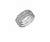 Bague 52 Mauboussin Le Premier Jour - Alliance en or gris palladié et diamants 58 Facettes R21