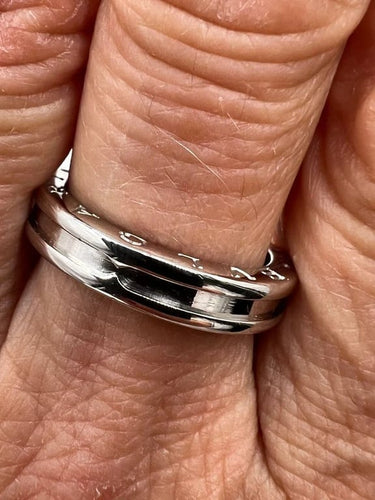 Bague 57 Bvlgari B.Zero 1 - Bague en or blanc 58 Facettes