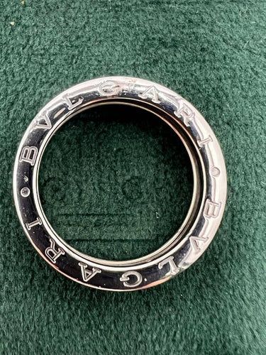 Bague 57 Bvlgari B.Zero 1 - Bague en or blanc 58 Facettes