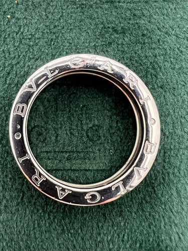 Bague 57 Bvlgari B.Zero 1 - Bague en or blanc 58 Facettes