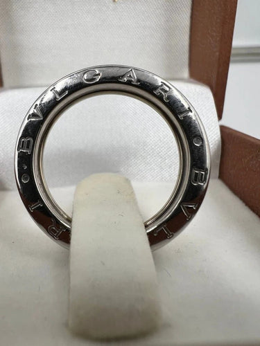 Bague 57 Bvlgari B.Zero 1 - Bague en or blanc 58 Facettes