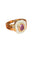 Bague 50 Augis - Bague Art déco en or jaune 18 carats, rubis et diamants 58 Facettes