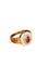 Bague 50 Augis - Bague Art déco en or jaune 18 carats, rubis et diamants 58 Facettes
