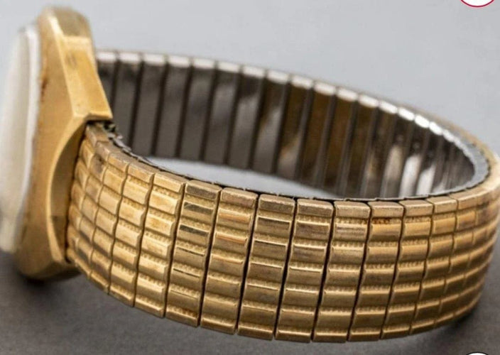 Montre Bulova Accutron - Montre-bracelet en or jaune 14K avec jour/date 58 Facettes