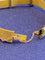 Bracelet Bracelet ceinture ancien en or jaune et rose 18K, diamants, maille milanaise 58 Facettes