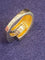 Bague 53 Bague moderniste en or jaune et or gris 18K avec diamants 58 Facettes