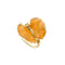 Bague 54 Nabi - Bague Papillon en or jaune, quartzites et diamants 58 Facettes CHT-BUTT-RI-PQDI