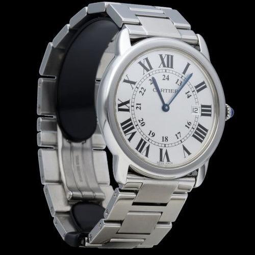 Montre Cartier Montre Ronde De Cartier 58 Facettes MT45270