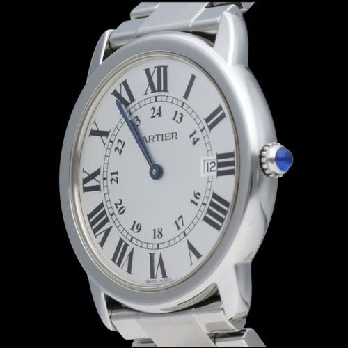 Montre Cartier Montre Ronde De Cartier 58 Facettes MT45270
