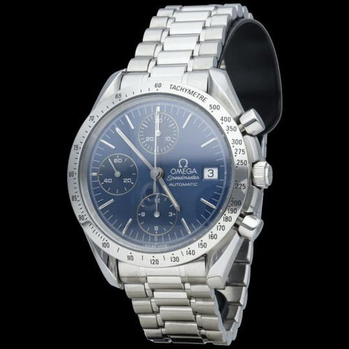 Montre Omega Speedmaster - Montre chronographe automatique en acier 39 mm 58 Facettes MT44716