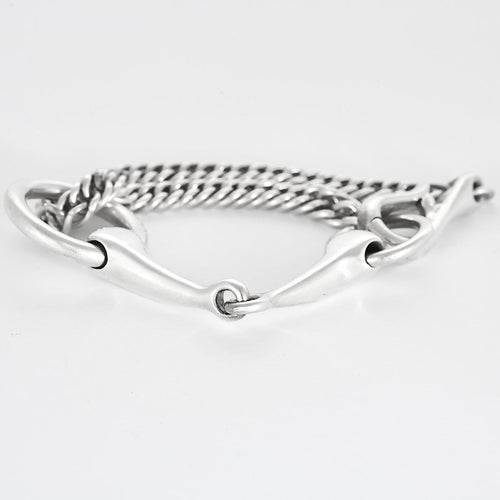 Bracelet Hermès - Mors - Bracelet en argent 58 Facettes 58FC32