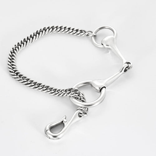 Bracelet Hermès - Mors - Bracelet en argent 58 Facettes 58FC32