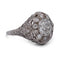 Bague 55 Bague ancienne en platine et diamants 58 Facettes AN472 (00049)