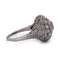 Bague 55 Bague ancienne en platine et diamants 58 Facettes AN472 (00049)