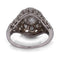 Bague 55 Bague ancienne en platine et diamants 58 Facettes AN472 (00049)