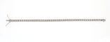 Bracelet Bracelet en or blanc 18 carats serti de diamants naturels 58 Facettes