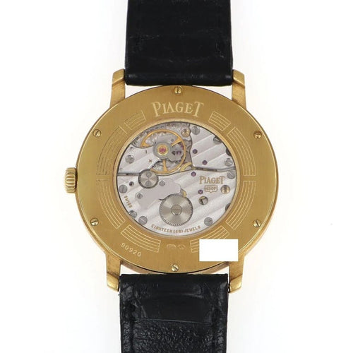 Montre Piaget Altiplano 90920 - Montre en or jaune 18 carats 58 Facettes