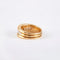 Bague 52 Bague jonc en or jaune 750/1000 sertie de diamants taille carrée 58 Facettes