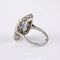 Bague 53 Bague années 1930 en platine au saphir et diamants 58 Facettes