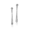 Boucles d'oreilles Boucles d'oreilles pendantes en platine et diamants 58 Facettes C14