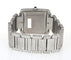 Montre Cartier Tank Française réf. 2302 - Montre en acier et diamants (24,00 ct) 58 Facettes