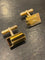 Boutons de manchette Jean Despres - Boutons de manchette en trois ors 58 Facettes