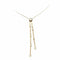 Collier Collier style négligé en or blanc 18 ct et diamants 58 Facettes