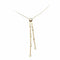 Collier Collier style négligé en or blanc 18 ct et diamants 58 Facettes