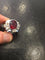 Bague 58 Bague bandeau en or gris, rubellite et diamants 58 Facettes