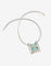 Collier Collier d'artiste signé - Pendentif en platine et or jaune, aigue-marine et diamant 58 Facettes