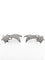 Boucles d'oreilles Boucles d'oreilles comète point lumineux en or blanc et diamants 58 Facettes