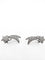 Boucles d'oreilles Boucles d'oreilles comète point lumineux en or blanc et diamants 58 Facettes