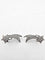 Boucles d'oreilles Boucles d'oreilles comète point lumineux en or blanc et diamants 58 Facettes