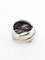 Bague 61 Bague en or blanc 18 carats sertie de diamants 3,50 ct 58 Facettes