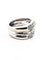 Bague 56 Bague en or blanc 18K avec diamants 1,00 ct 58 Facettes