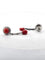 Boucles d'oreilles Boucles d'oreilles en or blanc 18 carats, diamants et corail 58 Facettes