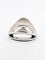 Bague 53 Bague solitaire en or blanc avec diamant 0,80 ct 58 Facettes