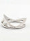 Bague 53 Bague solitaire en or blanc avec diamant 0,80 ct 58 Facettes
