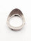 Bague 53 Bague solitaire en or blanc avec diamant 0,80 ct 58 Facettes