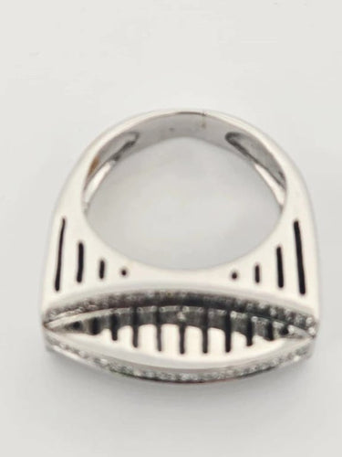 Bague 51 Bague en or blanc 18 carats avec diamants 1,08 ct 58 Facettes