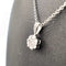 Collier Collier solitaire - Pendentif en or blanc 18K et diamants naturels 58 Facettes UKA000083GM