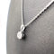 Collier Collier solitaire - Pendentif en or blanc 18K et diamants naturels 58 Facettes UKA000083GM